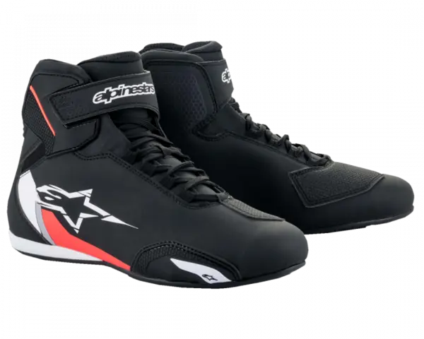 Ghete Alpinestars Sektor, culoare negru rosu alb, marime 8.5 41