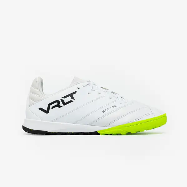 Ghete de fotbal Viralto II Matador TF din piele - Alb-Verde
