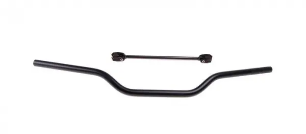 Ghidon moto aluminiu, prindere 22mm, L-780mm, culoare negru
