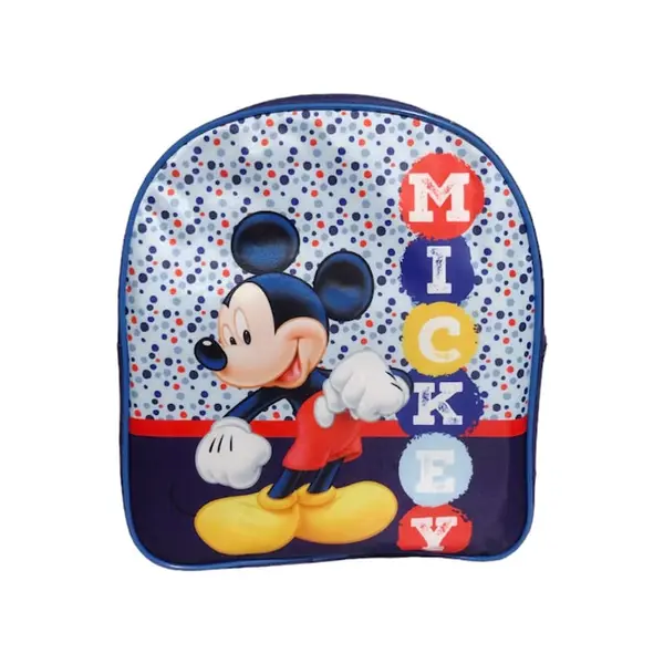 Ghiozdan, 30x26x10 cm, multicolor, bretele ajustabile si captusite, Mickey Mouse Engros