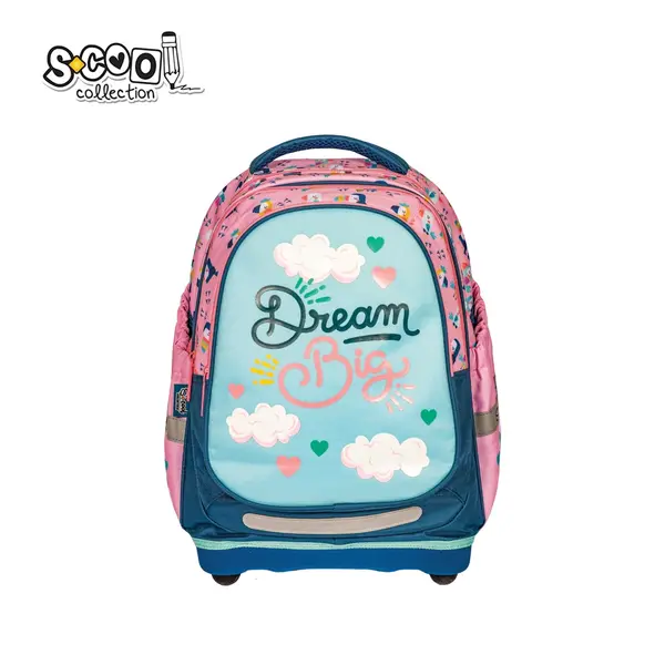Ghiozdan anatomic Dream Big Birds, 39x38x19.5 cm, S-Cool