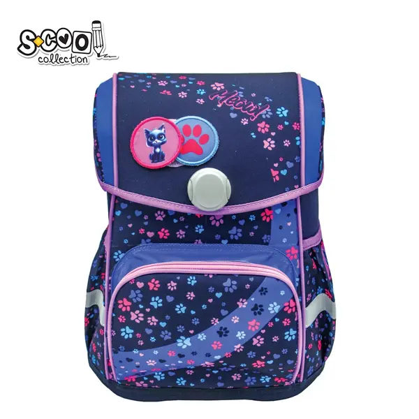 Ghiozdan anatomic Premium, meow, 42x30x22 cm, S-COOL