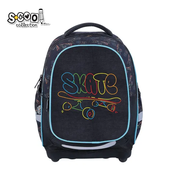 Ghiozdan anatomic skate, 39x33x18 cm S-COOL