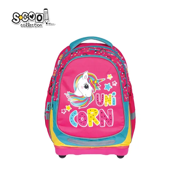 Ghiozdan anatomic Unicorn, 39x38x19.5 cm, S-Cool