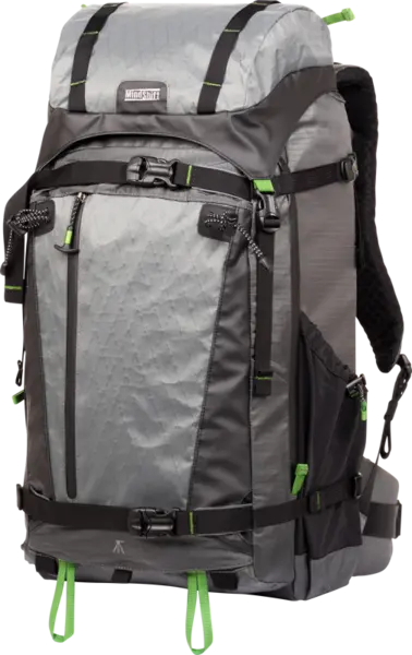 Ghiozdan aparat foto, obiective, flash, Think Tank MindShift BackLight Elite 45L, Storm Grey