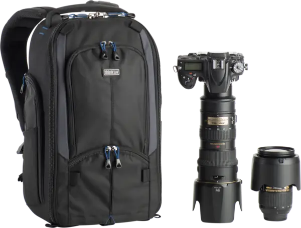 Ghiozdan aparat foto, obiective, flash, Think Tank StreetWalker V2.0, Black