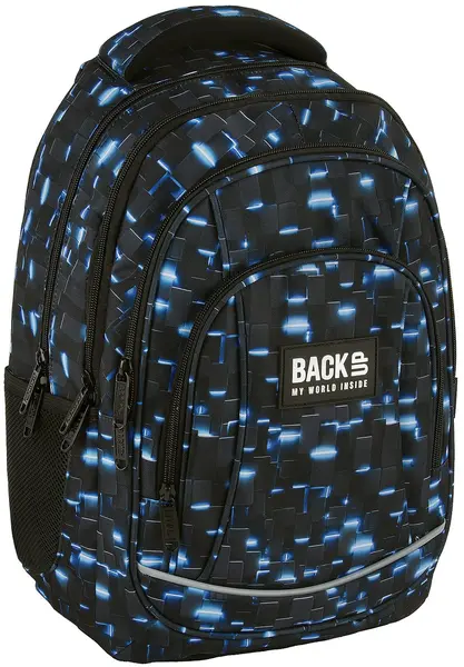 Ghiozdan BackUp A - Lights, cu 3 compartimente
