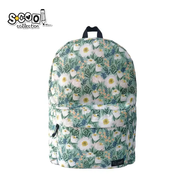 Ghiozdan Classic, 43x30x16 cm S-COOL Flowers