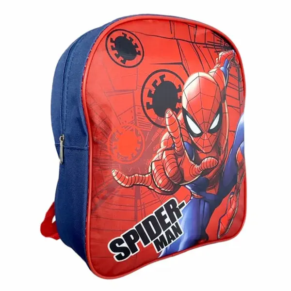 Ghiozdan copii, 30x26x10 cm, multicolor, bretele intarite si ajustabile, Spiderman Engros