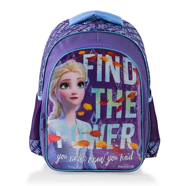 Ghiozdan cu 2 compartimente Find The Power, Frozen 2