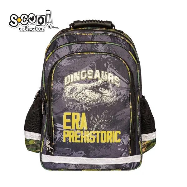 Ghiozdan ergonomic, Dino, 40.5x29x13.5 cm, S-Cool
