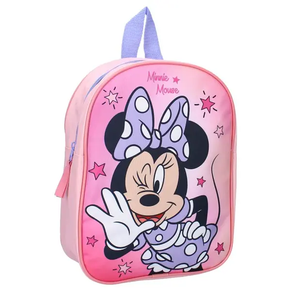 Ghiozdan gradinita, 29x22x9 cm, multicolor, bretele ajustabile si captusite, Minnie Mouse Feeling Positive Engros