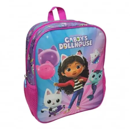 Ghiozdan gradinita, 29x24x10 cm, bretele ajustabile si intarite, multicolor, Dance, Gabby s Dollhouse Engros