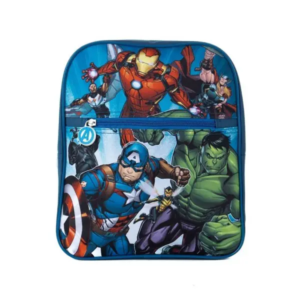 Ghiozdan gradinita 3D, 30x10x25 cm, bretele ajustabile si intarite, multicolor, Avengers Engros