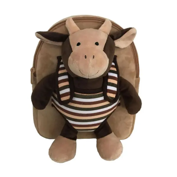 Ghiozdan gradinita Baby Animals, Cow, 28x23x8 cm S-Cool
