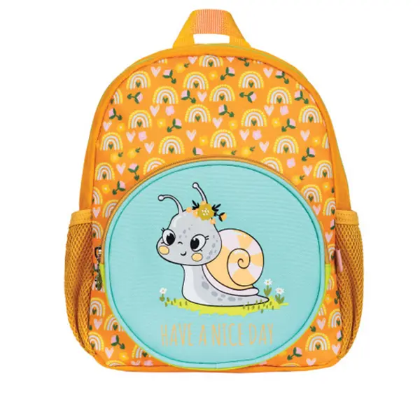 Ghiozdan gradinita Happy Snail, 31x24x9 cm S-Cool