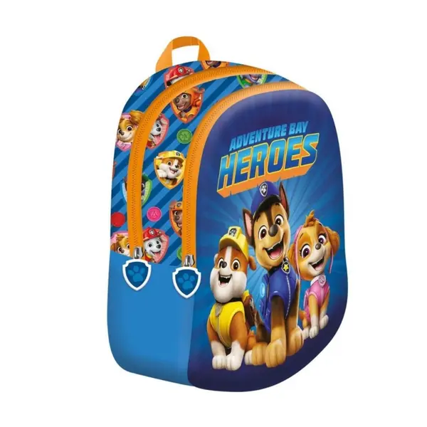 Ghiozdan gradinita St. Majewski Paw Patrol, 2 compartimente, 23x10x27 cm