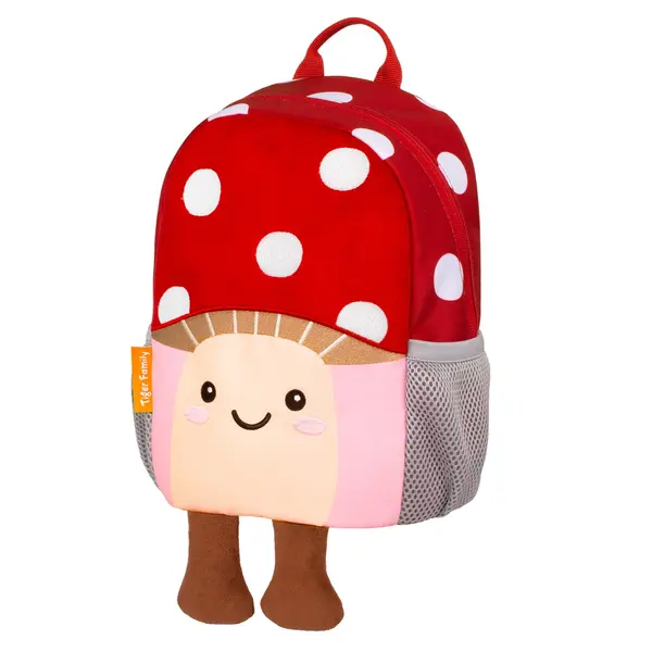 Ghiozdan Mini Dear Friends, 26x20x15cm, Walking Mushroom, Special Edition, Tiger Family