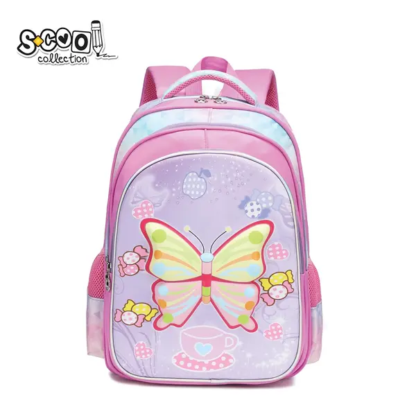 Ghiozdan neechipat 3D butterfly, 41x31x24 cm, S-COOL