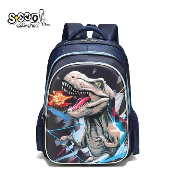 Ghiozdan neechipat 3D T-Rex, 41x31x24 cm, S-COOL