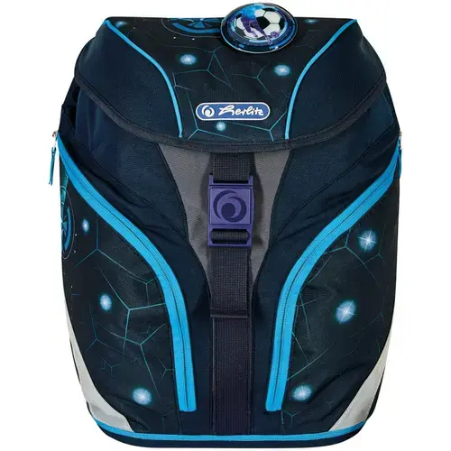 Ghiozdan neechipat Herlitz SoftLight motiv Space Boy, dimensiune 38 x 28 x 23 cm