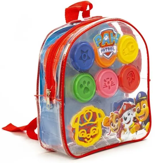 Ghiozdan Paw Patrol - Cu plastilină și forme