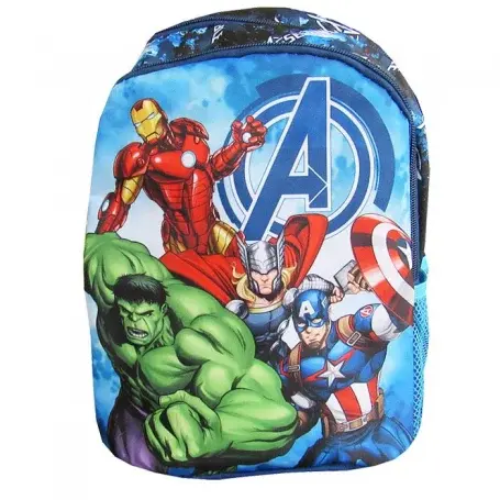 Ghiozdan pentru gradinita Marvel,albastru,30x23 cm