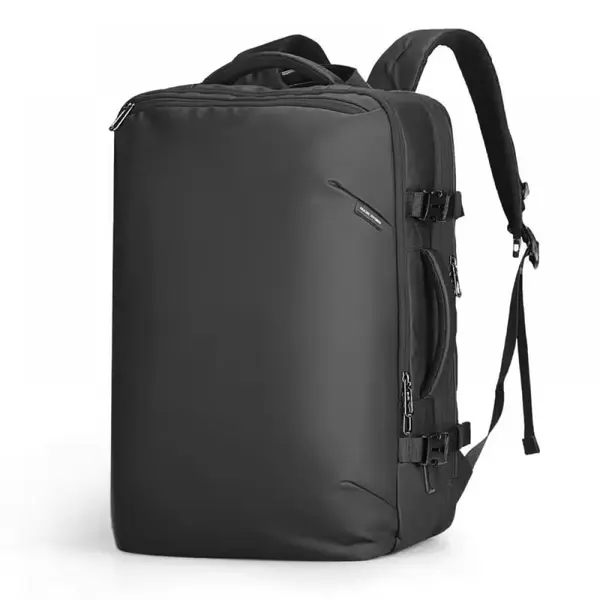 Ghiozdan pentru laptop, Mark Ryden, compatibil cu laptop 17.3 inch si tableta 11 inch, capacitate 20-39L, port USB, material oxford impermeabil, unisex, 460x310x240, negru