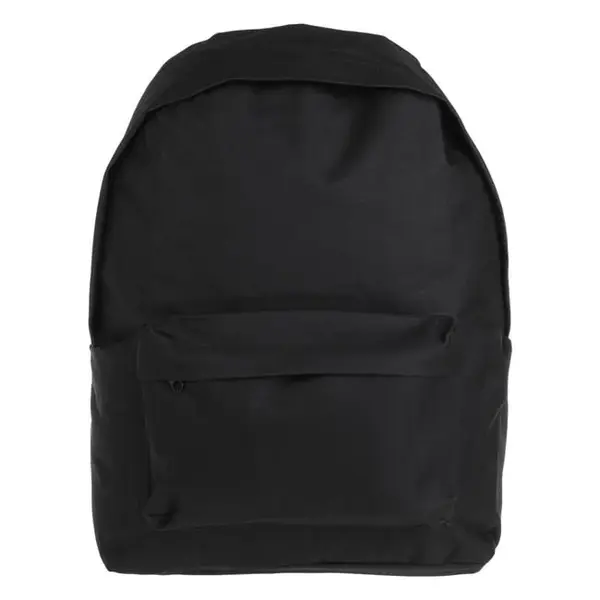 Ghiozdan pentru scoala,1 compartiment,buzunar frontal,material textil,negru,30x12x42 cm