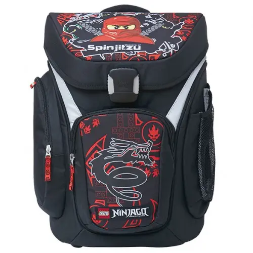 Ghiozdan scoala Explorer 41x28x20 cm, LEGO Core Line, NinjaGo Team Ninja