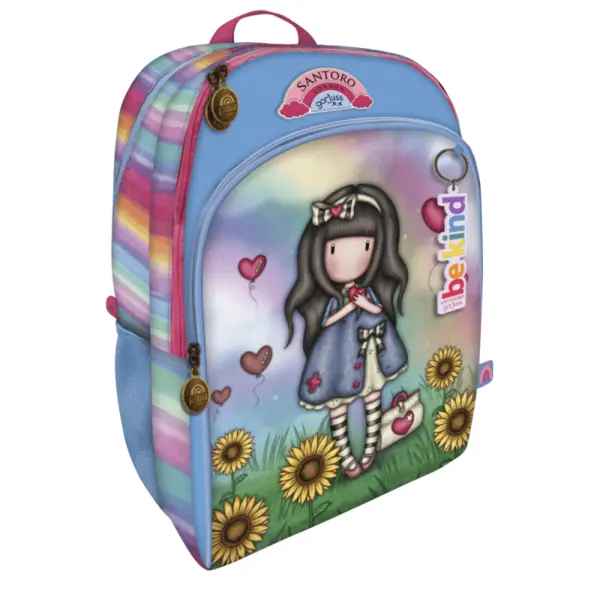 Ghiozdan scoala Gorjuss Be Kind To Yourself 43.5 cm