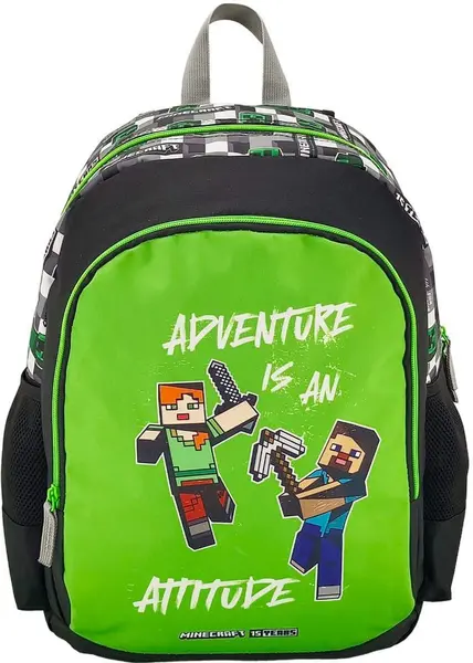 Ghiozdan școalăr CYP Brands - Minecraft Attitude