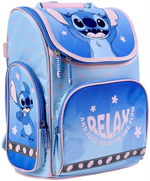 Ghiozdan școalăr St. Majewski Stitch - Relax, Cu 1 compartiment