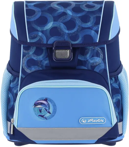 Ghiozdan școlar anatomic Herlitz Loop - Dolphin Ride