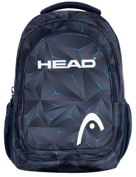 Ghiozdan școlar Astra Head - 3D, albastru, 2 compartimente, 27 l
