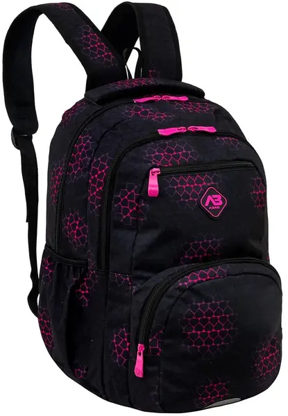 Ghiozdan școlar Astra Pink Hearts - Cu 3 compartimente
