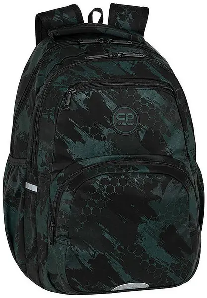 Ghiozdan școlar Cool Pack Pick - Kick Technic Green, 23 l