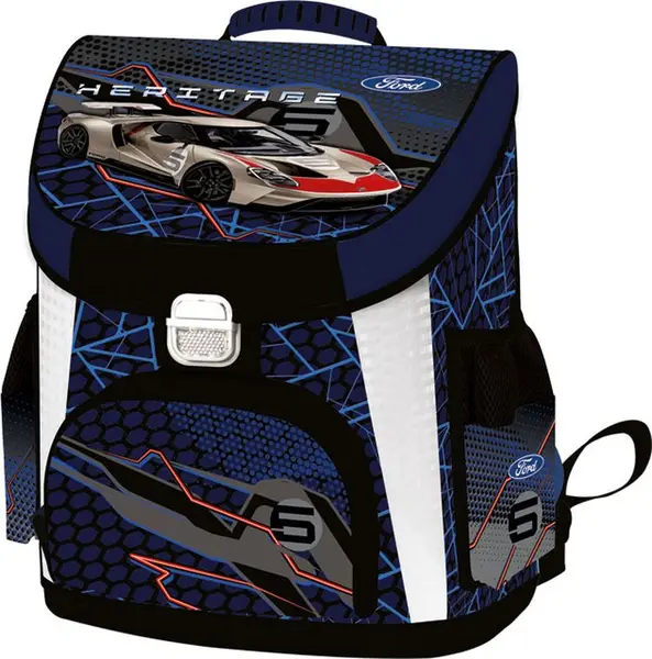 Ghiozdan școlar ergonomic Lizzy Card Ford Performance - Premium
