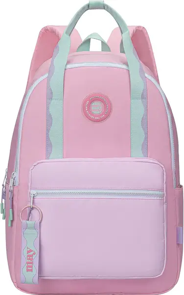 Ghiozdan școlar Mayfair Pink Vibes - Cu 2 compartimente