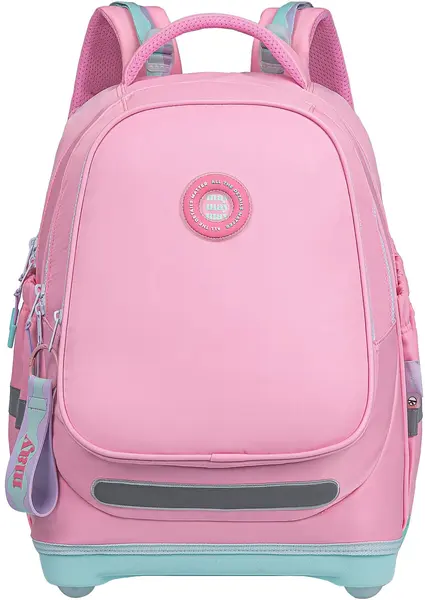 Ghiozdan școlar Mayfair Pink Vibes - Cu 3 compartimente