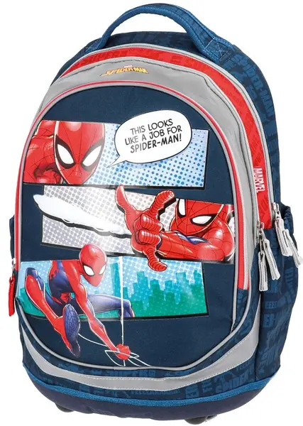 Ghiozdan școlar Play Seven - Job for Spider-Man, 1 compartiment