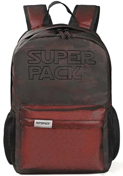 Ghiozdan școlar S. Cool Super Pack - Fashion Red, cu 1 compartiment