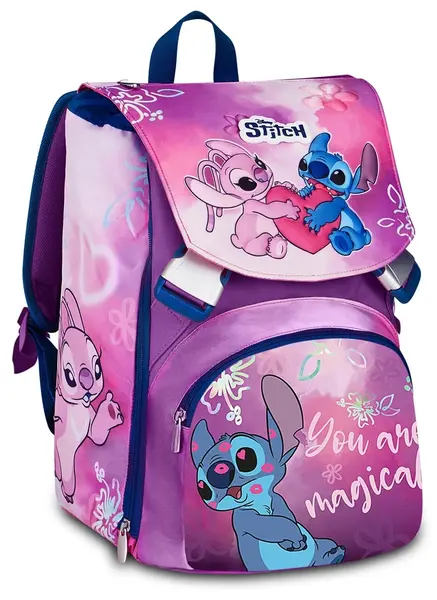 Ghiozdan școlar Seven Extensible - Lilo & Stitch, You Are Magical