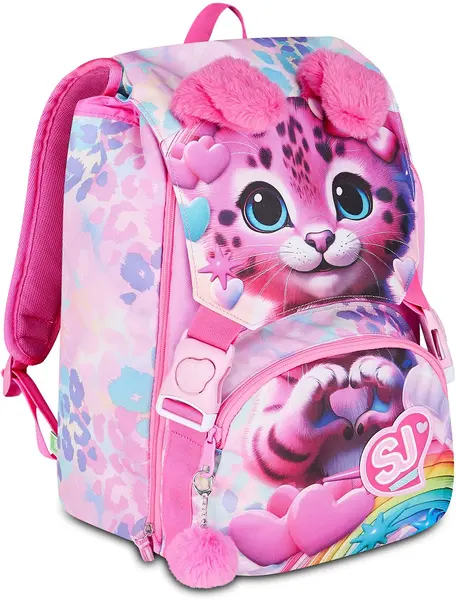 Ghiozdan școlar Seven SJ Gang - Expandable, Heart Buddy