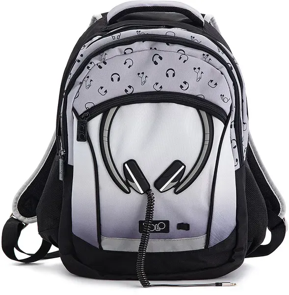 Ghiozdan școlar YOLO Earphones - 2 in 1
