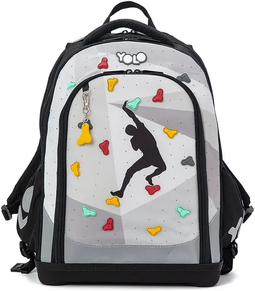 Ghiozdan școlar YOLO Pro - Climbing Wall