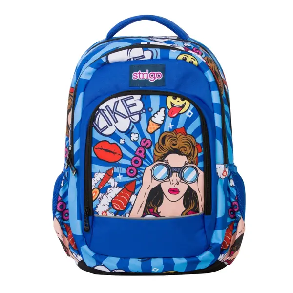 Ghiozdan Strigo Comic Daily, Ergonomic, 31L, 39 25 14 cm