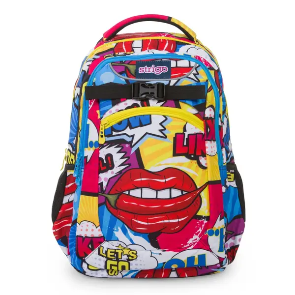 Ghiozdan Strigo Comic Sport, Ergonomic, 27L, 47 31 15 cm