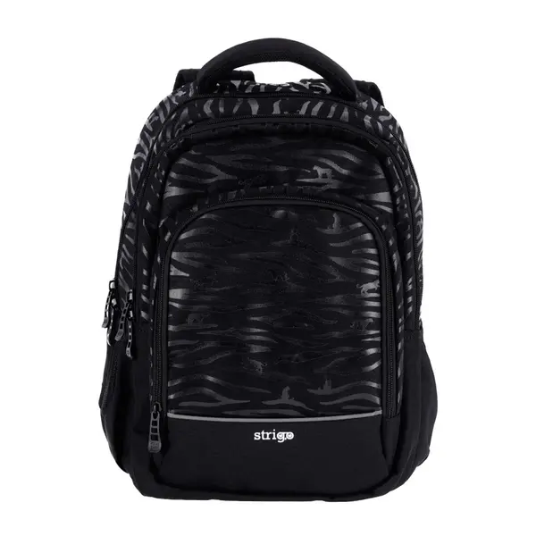 Ghiozdan Strigo Misty+ Black Tiger, 24L, 39 27 18 cm