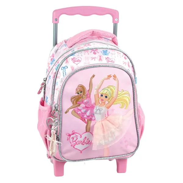 Ghiozdan tip troler cu 1 compartiment, Barbie, Ballet